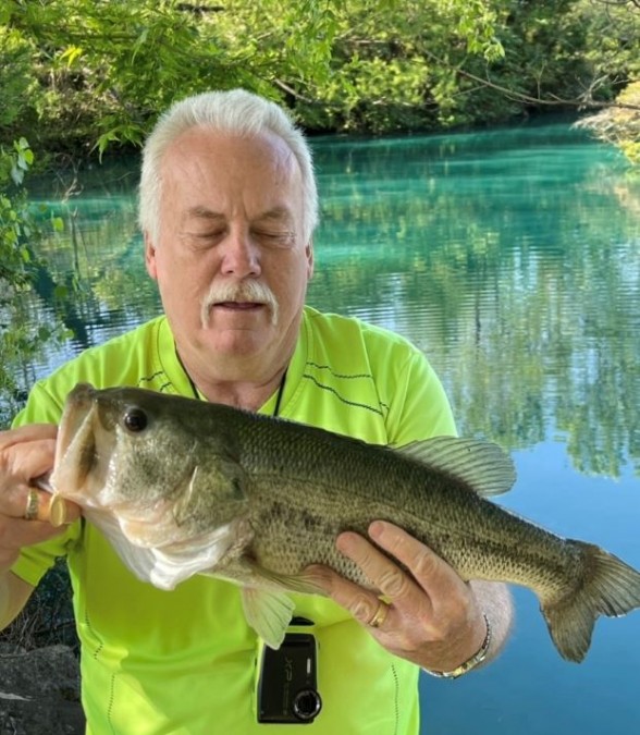 Photo of Bass Caught by Greg with Mepps Aglia & Dressed Aglia in Kentucky