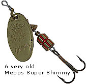 A very old Mepps Super Shimmy