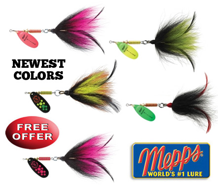 Free Musky Killer Spinner!