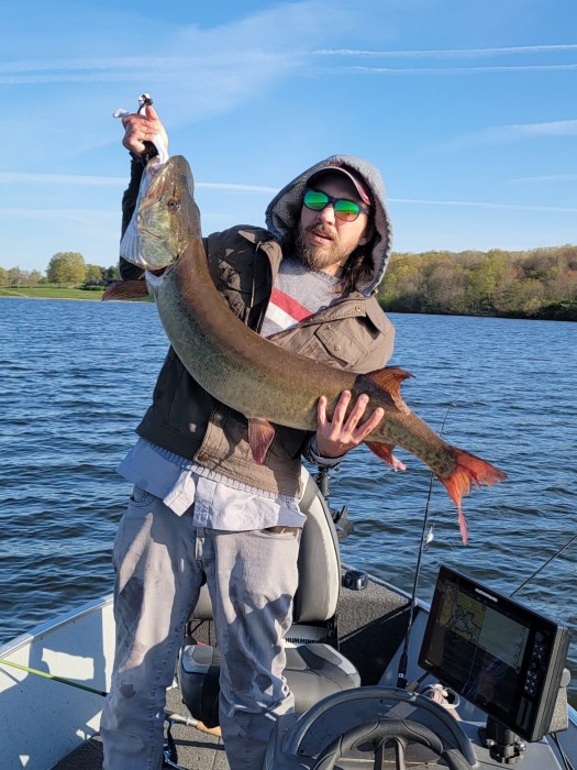 Photo of Musky Caught by Michael with Mepps Magnum Musky Killer in Pennsylvania