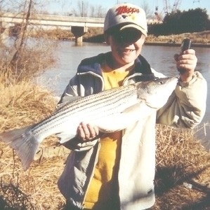 Photo of Bass Caught by Jacob with Mepps  in Tennessee