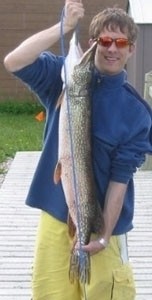 Photo of Pike Caught by Robert with Mepps  in Canada