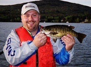 Photo of Bass Caught by Francis R. with Mepps  in Canada