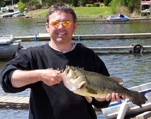 Photo of Bass Caught by Robert with Mepps Syclops in New York
