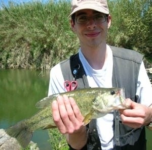 Photo of Bass Caught by Brunel with Mepps Aglia Long in France