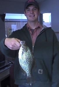 Photo of Crappie Caught by Corey with Mepps Aglia & Dressed Aglia in Indiana