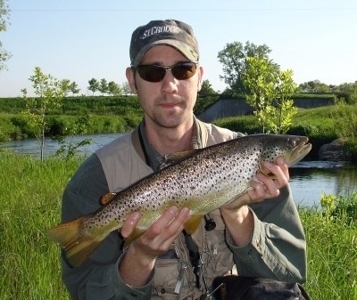 Photo of Trout Caught by Chris with Mepps XD in Minnesota