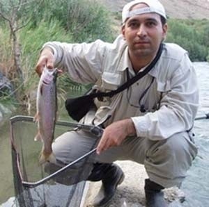 Photo of Trout Caught by Afshin with Mepps  in Iran