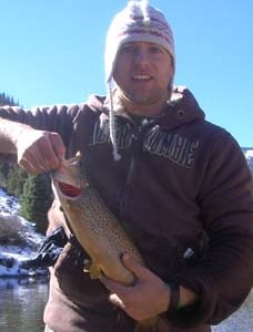 Photo of Trout Caught by Robert with Mepps Syclops Lite in Colorado