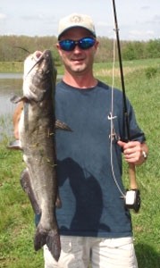 Photo of Catfish Caught by Brian with Mepps Black Fury Ultra Lites in Missouri