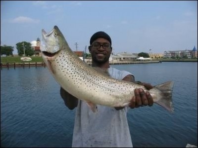 Photo of Trout Caught by Jason with Mepps Flying C in Wisconsin