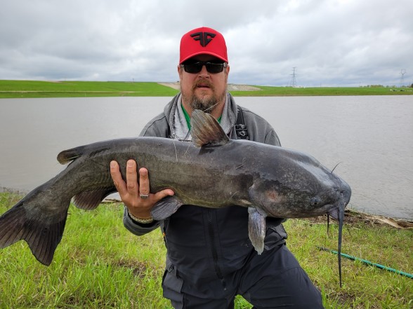 Photo of Catfish Caught by Jonathon with Mepps Aglia & Dressed Aglia in Manitoba