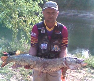 Photo of Pike Caught by Sorin with Mepps  in Romania