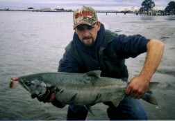 Photo of Salmon Caught by Brian with Mepps Flying C in California