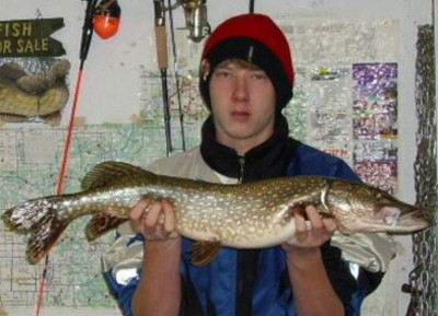 Photo of Pike Caught by Nick with Mepps Little Wolf in United States
