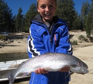 Photo of Trout Caught by Jacob with Mepps Aglia & Dressed Aglia in California