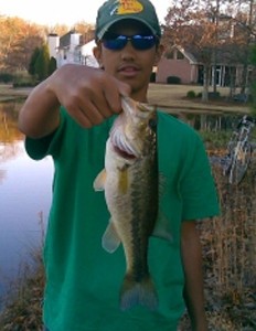 Photo of Bass Caught by Josh with Mepps Aglia Long in Georgia