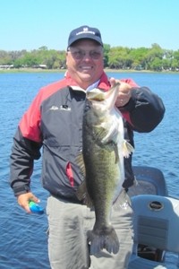 Photo of Bass Caught by Michael with Mepps Timber Doodle Split Double Tails in Florida