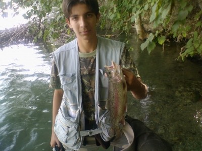 Photo of Trout Caught by Amir with Mepps Aglia & Dressed Aglia in Iran