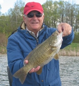 Photo of Bass Caught by Mike  with Mepps Aglia & Dressed Aglia in Michigan
