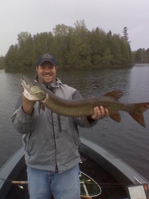Photo of Musky Caught by Scott with Mepps Aglia & Dressed Aglia in United States