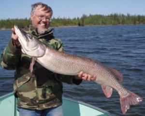Photo of Pike Caught by Bruce with Mepps Aglia & Dressed Aglia in Manitoba