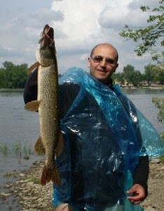 Photo of Pike Caught by Nouamane with Mepps Black Fury in Quebec
