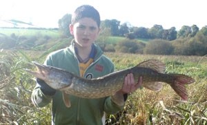 Photo of Pike Caught by Conor with Mepps Aglia & Dressed Aglia in United Kingdom