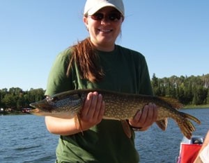 Photo of Pike Caught by Rachelle  with Mepps Musky Killer in Ontario