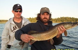 Photo of Pike Caught by Aaron with Mepps Aglia & Dressed Aglia in Ontario