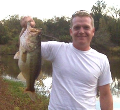 Photo of Bass Caught by Travis with Mepps Aglia & Dressed Aglia in Missouri