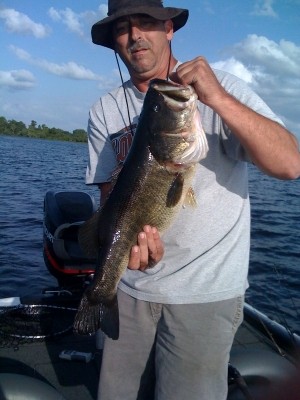 Photo of Bass Caught by Shawn with Mepps Comet Mino in Florida