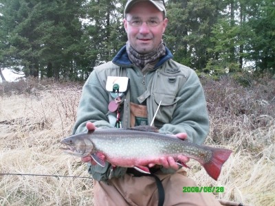 Photo of Trout Caught by Brian  with Mepps Aglia & Dressed Aglia in Ontario