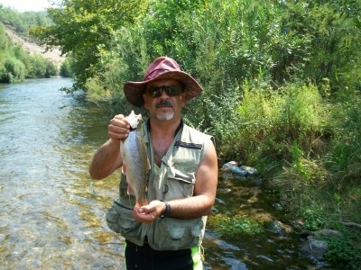 Photo of Trout Caught by Kilinc with Mepps Aglia & Dressed Aglia in Turkey