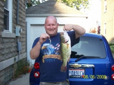 Photo of Bass Caught by Shawn with Mepps Comet Mino in Ohio