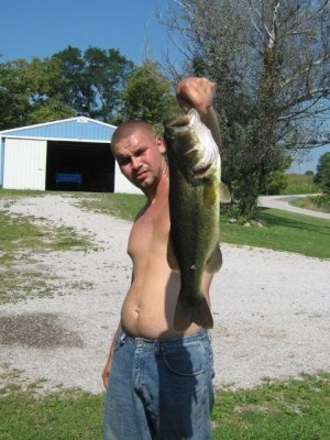 Photo of Bass Caught by Terry with Mepps Aglia & Dressed Aglia in Kentucky