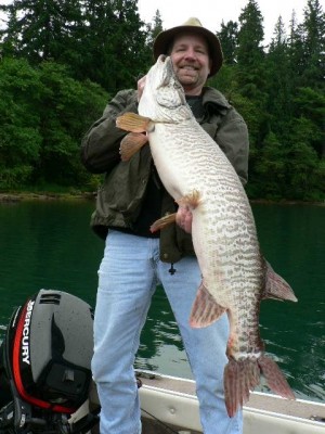Photo of Musky Caught by Pete with Mepps Musky Killer in Washington