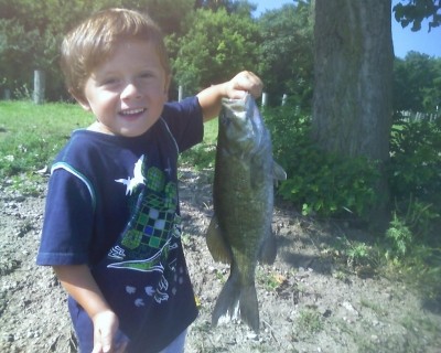 Photo of Bass Caught by Mike  with Mepps XD in Ohio