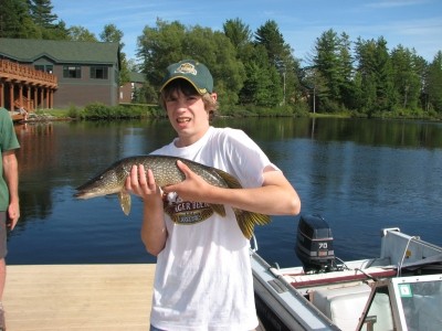 Photo of Pike Caught by Alec  with Mepps Musky Killer in New York