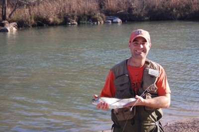 Photo of Trout Caught by James with Mepps Aglia & Dressed Aglia in Texas