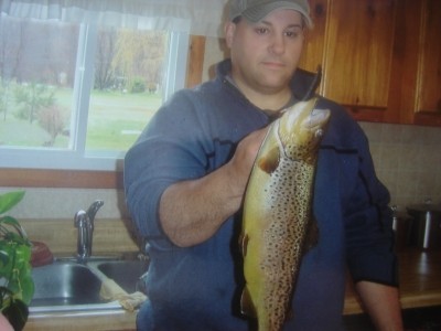 Photo of Trout Caught by Billy with Mepps Aglia & Dressed Aglia in New York