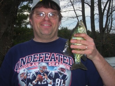 Photo of Crappie Caught by William with Mepps Bantam Syclops in Vermont