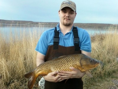 Photo of Carp Caught by Michael with Mepps Comet Mino in Idaho