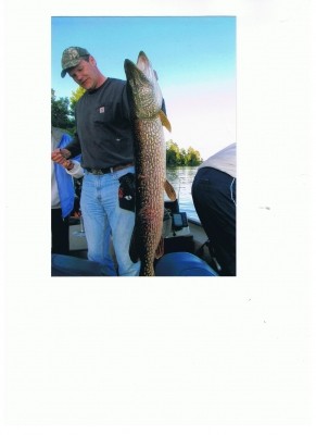 Photo of Pike Caught by Tom with Mepps Aglia & Dressed Aglia in Minnesota