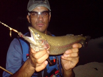 Photo of Trout Caught by Ebi with Mepps Mepps Marabou in Iran