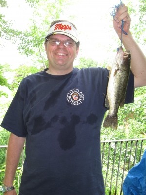 Photo of Bass Caught by William with Mepps Aglia & Dressed Aglia in Vermont