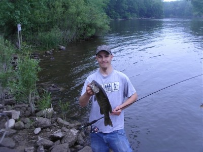 Photo of Bass Caught by Jayme  with Mepps Syclops Lite in Michigan