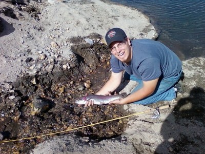 Photo of Trout Caught by Eric with Mepps Aglia & Dressed Aglia in California