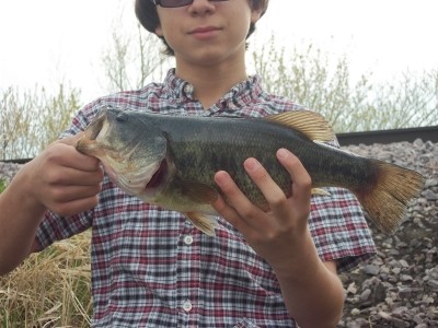 Photo of Bass Caught by Cody with Mepps Black Fury in Wisconsin