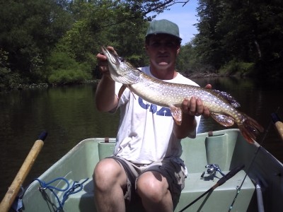 Photo of Pike Caught by Cox with Mepps Musky Killer in Ohio